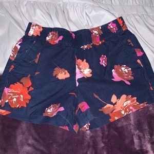 J Crew Flower Boardwalk Shorts